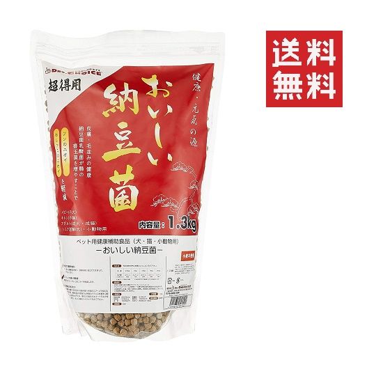 セット オフィスピースワン ドクターズチョイス おいしい納豆菌 1 3 kg ペット 栄養補助 犬猫