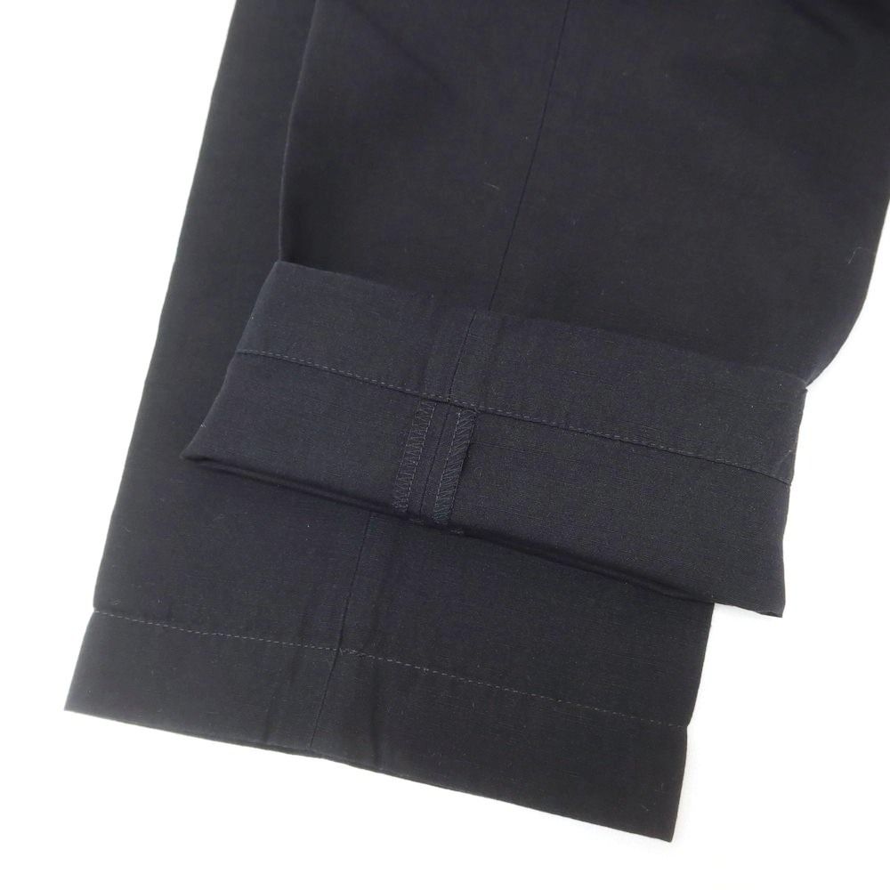 Berwich scotch メンズ スラックス 黒 46 リネン Berwich scotch