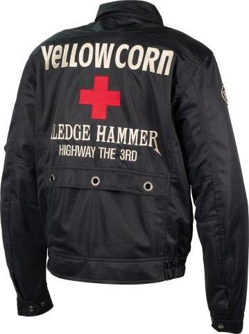 YB4113 ブラック/ガンメタ LLサイズ メッシュジャケット YB4113 ブラック/ガンメタ LLサイズ メッシュジャケット イエロー