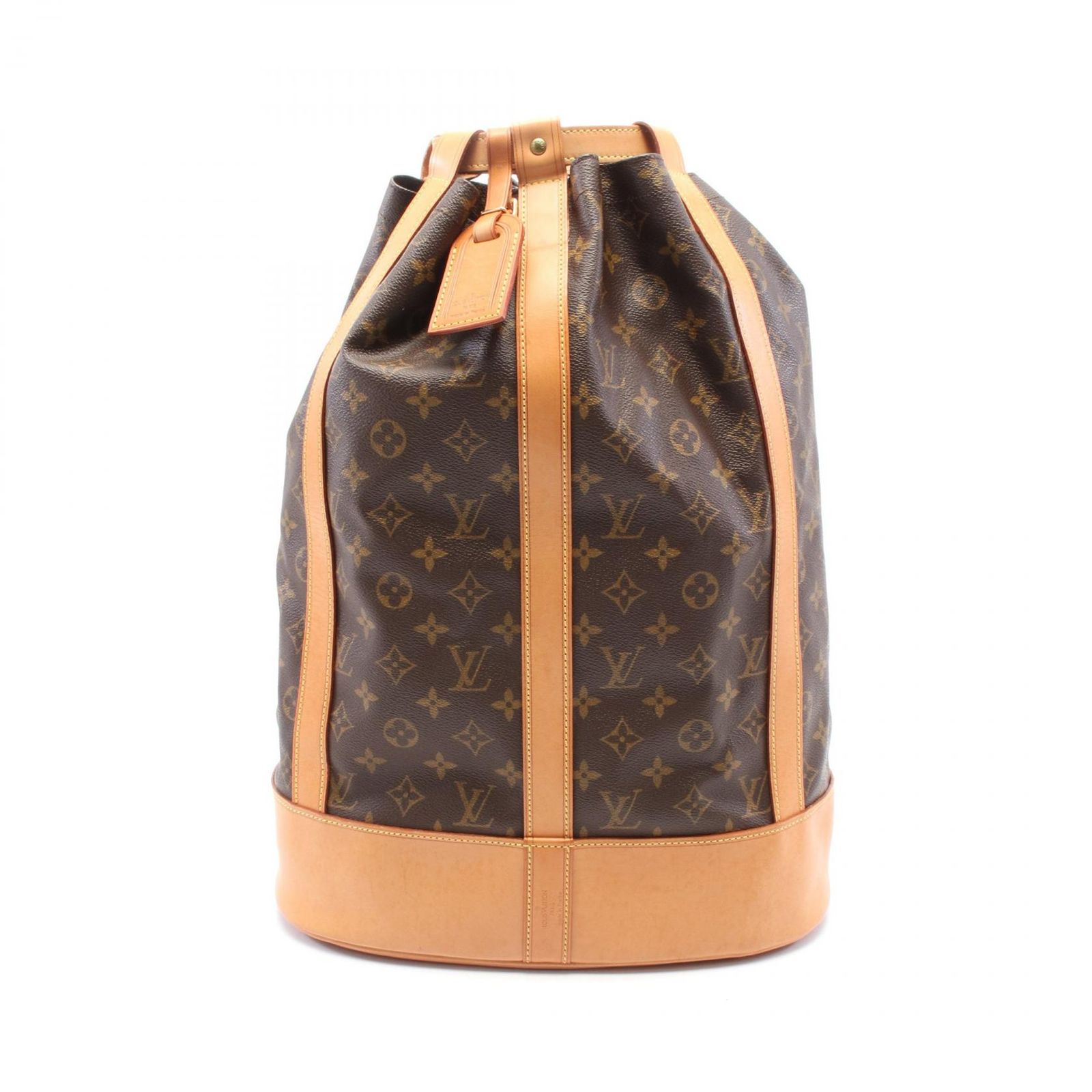 ルイ ヴィトン LOUIS VUITTON ショルダーバッグ ランドネGM M42244 PVCコーティングキャンバス レザー ランドネGM レディース Used A