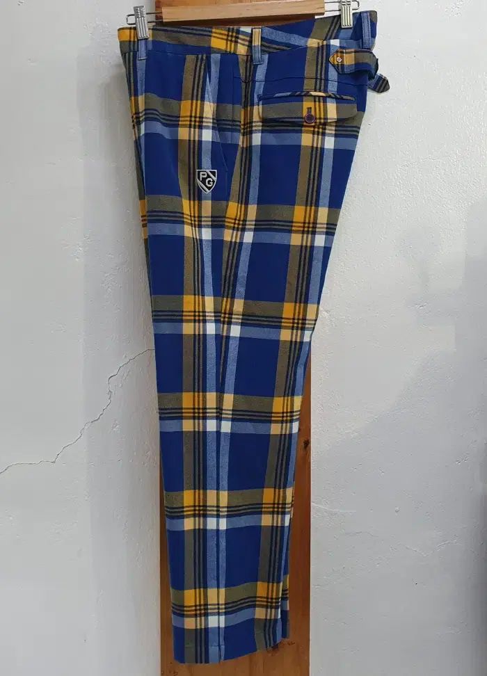 PEARLY GATES パーリーゲイツ 冬 チェックゴルフパンツ 33