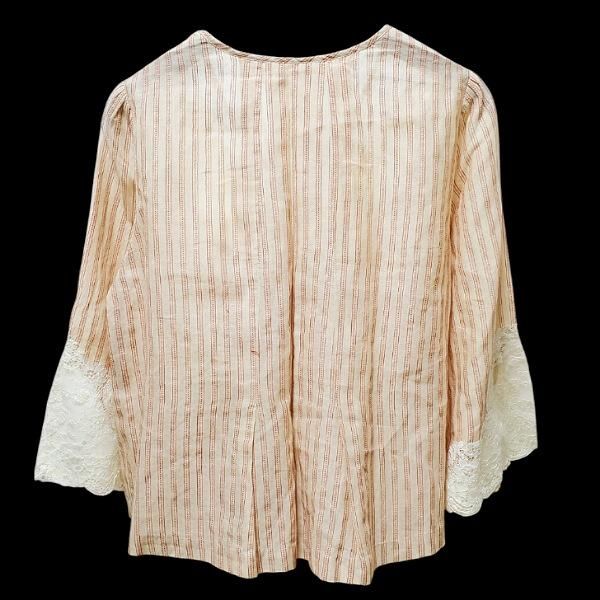 【美品】Rossa インポートロッサ　レースブラウス　透け感　日本製（1573） 美品】Rossa インポートロッサ レースブラウス 透け感 日本製
