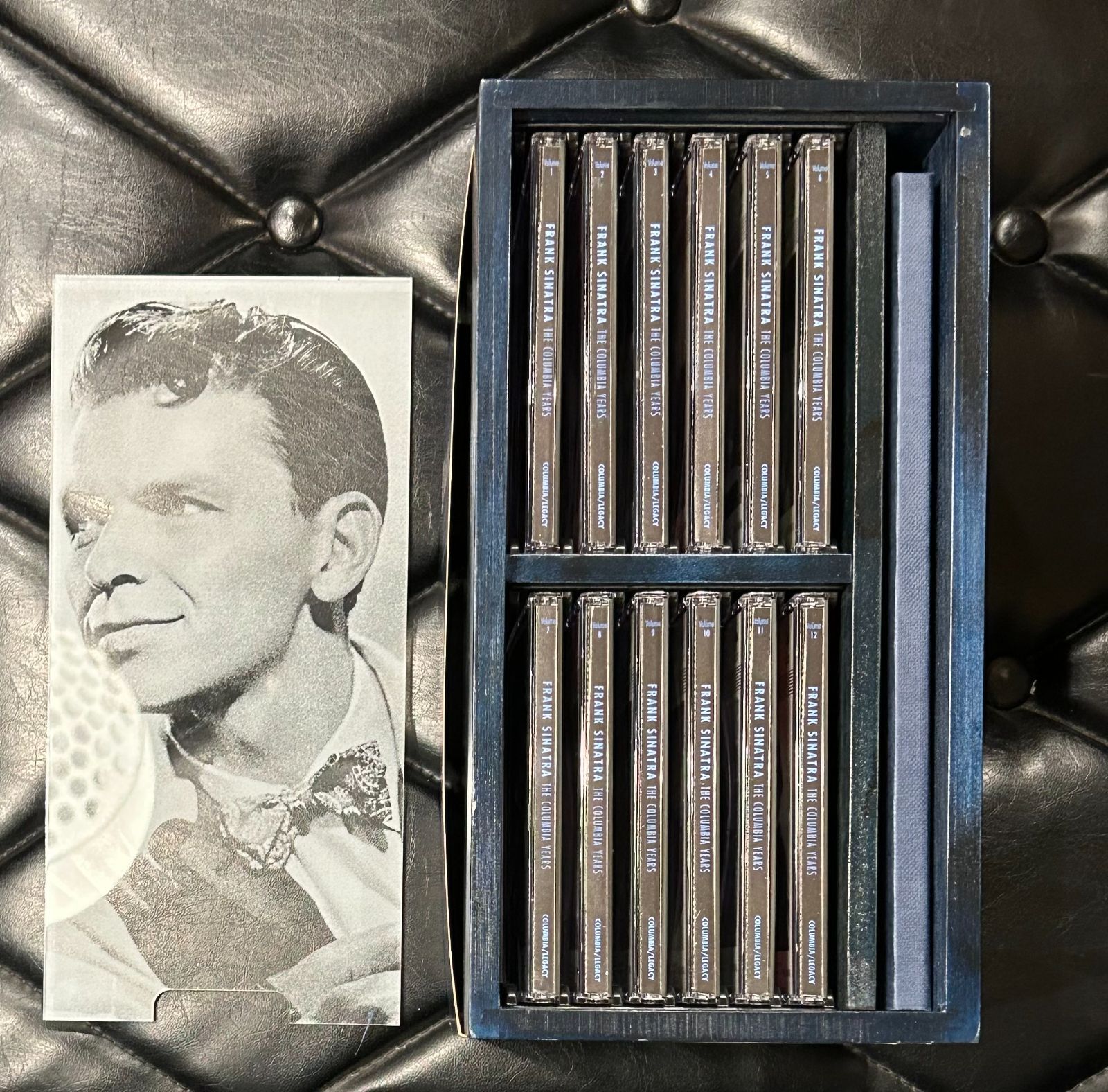木製ボックス付12枚組CD】Frank Sinatra 「The Columbia Years 1943