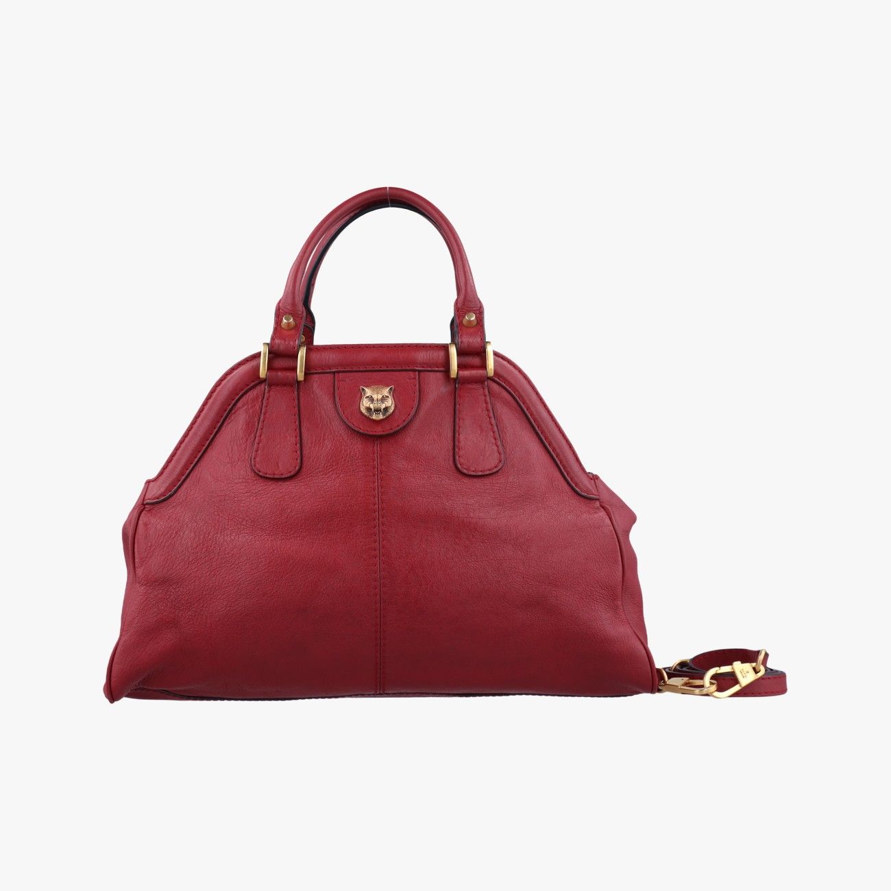 グッチGucciリ ベル レッドレザー516459D024518856