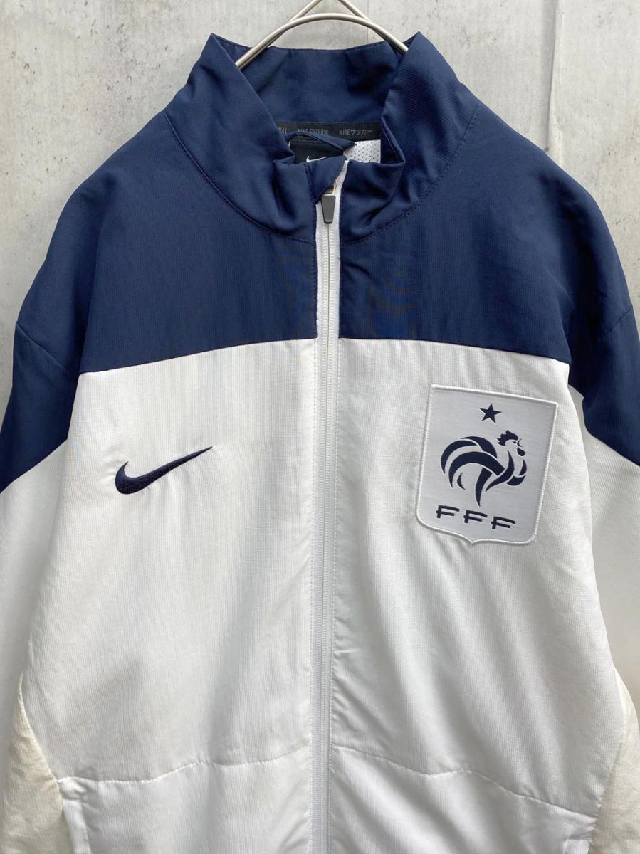 NIKE フランス代表　トラックジャケット　サイドライン　ダブルジップ NIKE フランス代表 トラックジャケット サイドライン ダブル