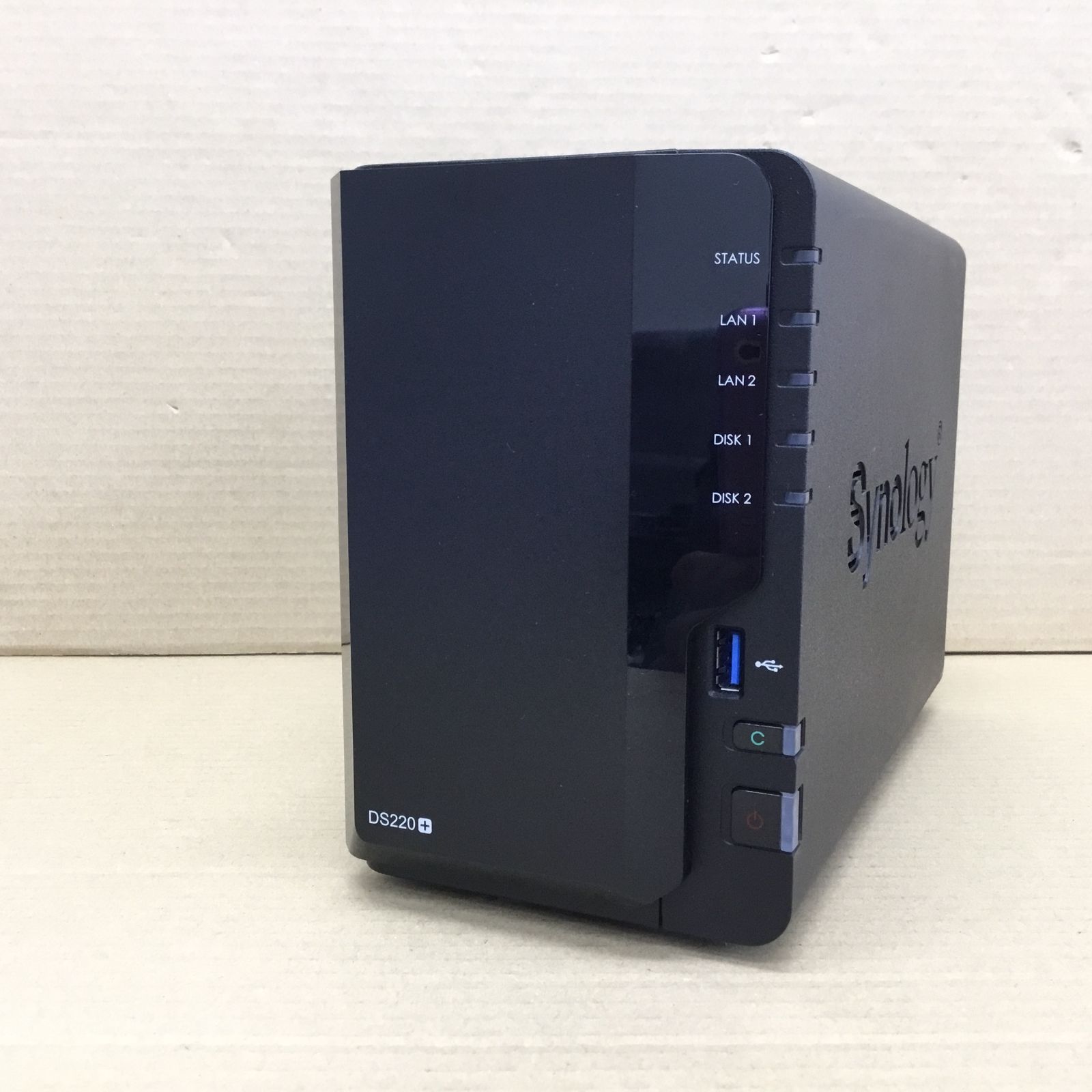 ＳＹＮＯＬＯＧＹ ネットワーク接続ストレージ DS220 4000GB 2000ＧB×2台