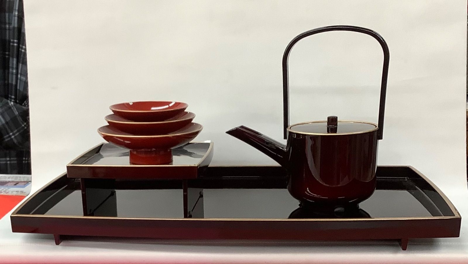 溜渕金 山中塗漆器