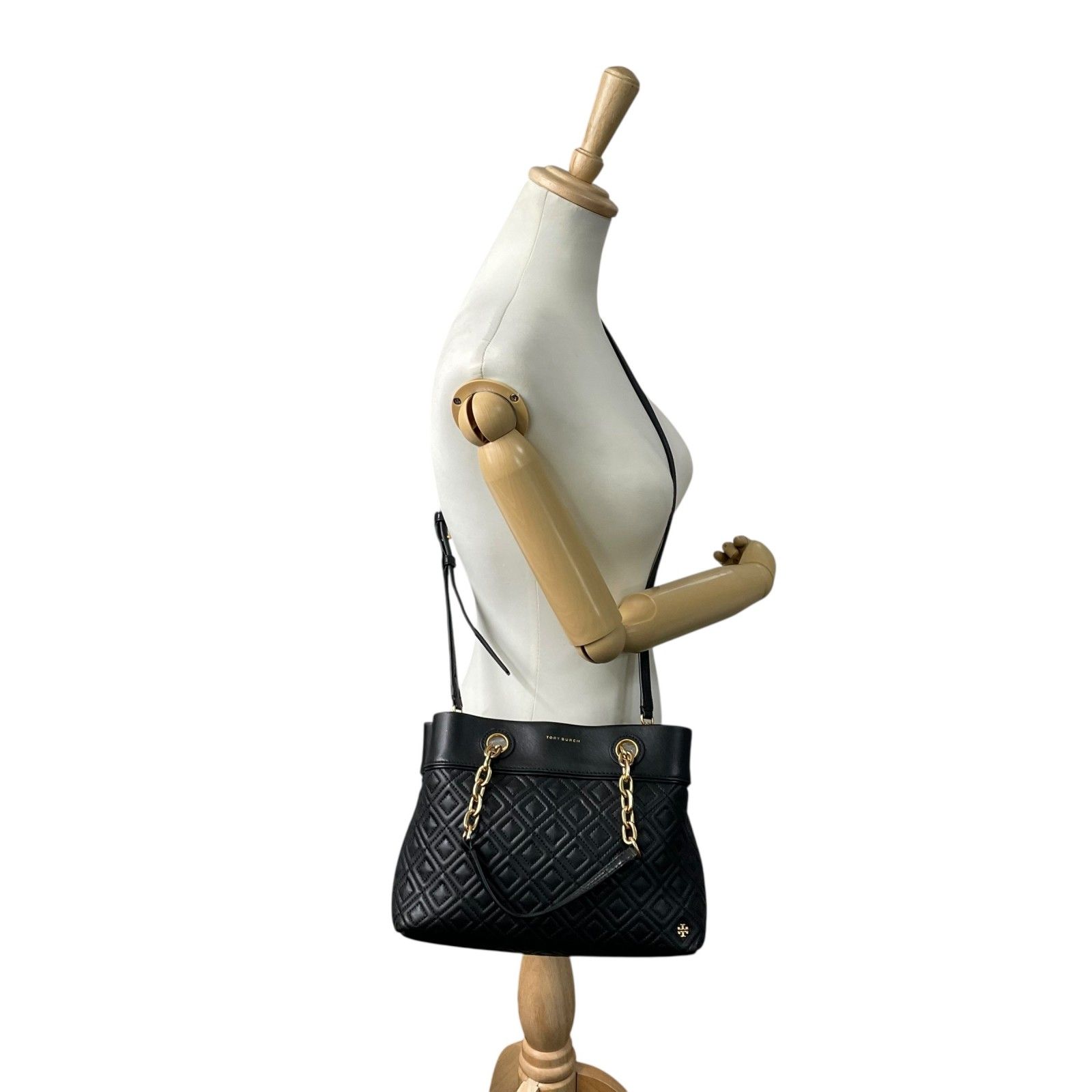 美品 TORY BURCH トリーバーチ フレミング 2WAY ハンドバッグ