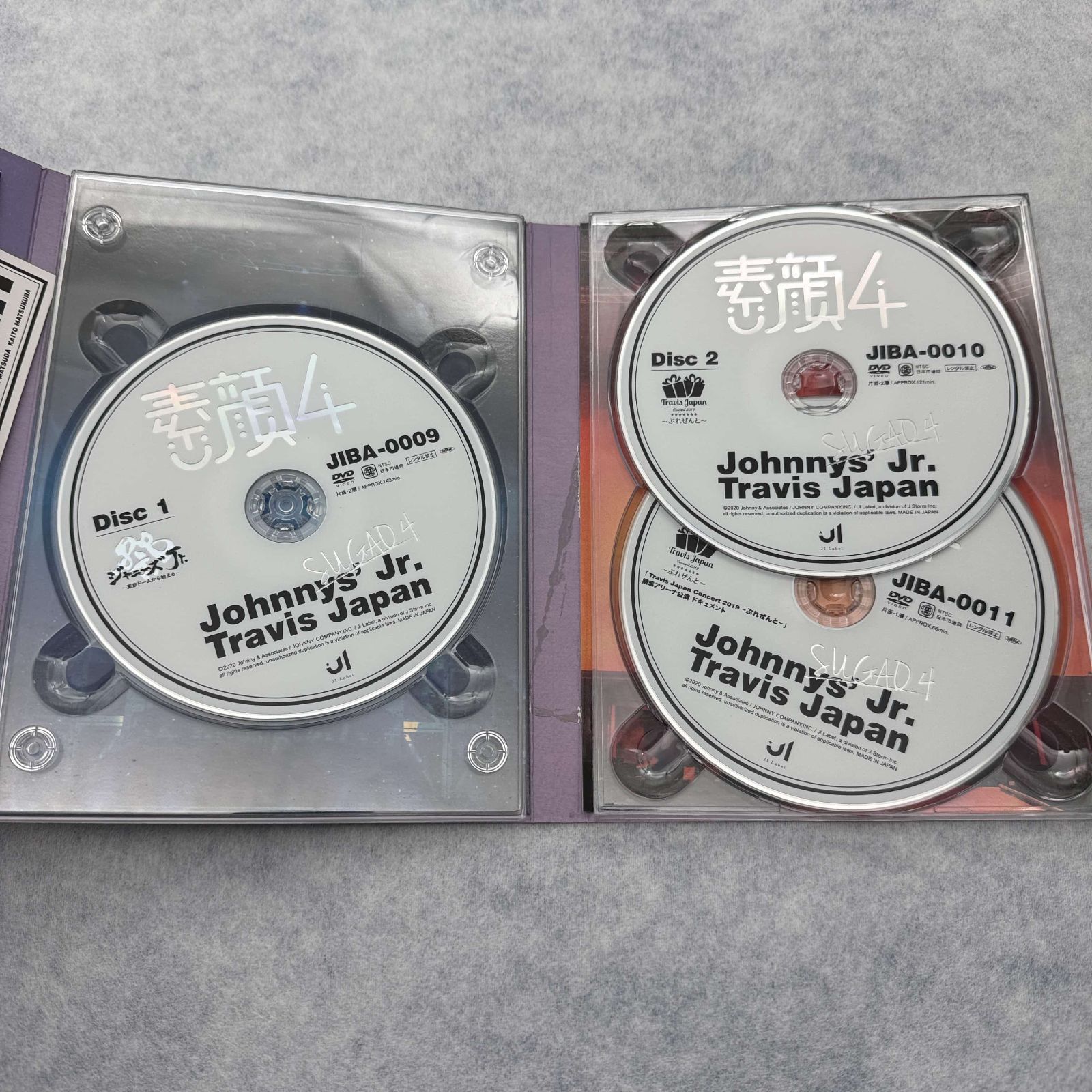 素顔4 TravisJapan盤 新品未開封 素顔4 TravisJapan盤 DVD