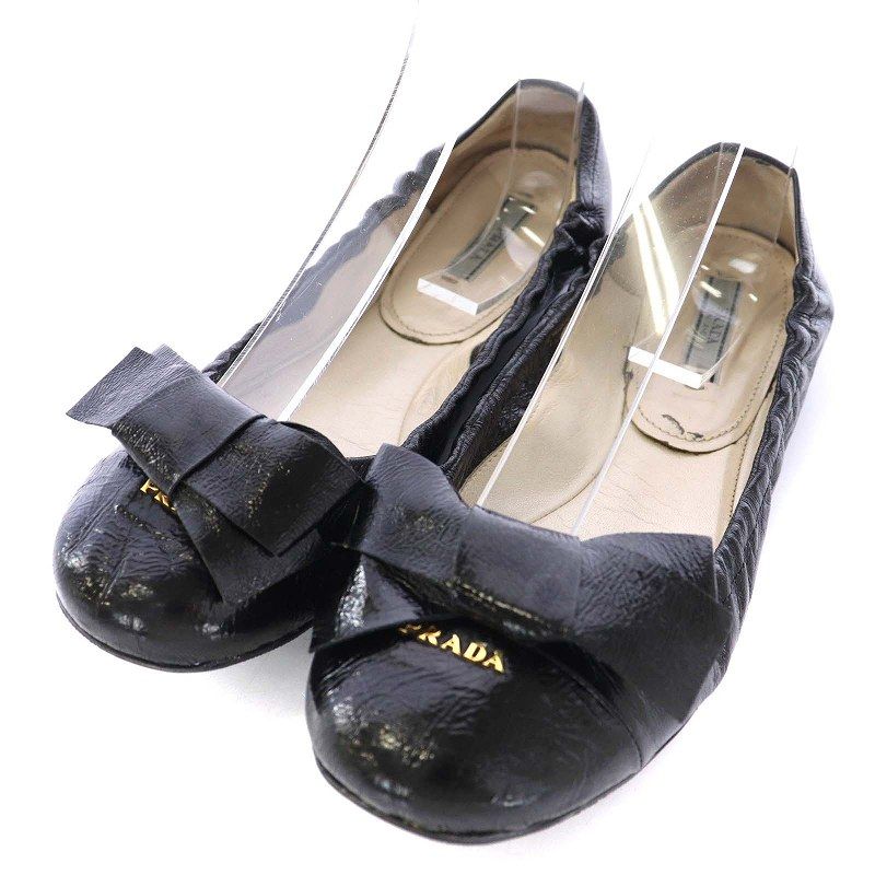 プラダ PRADA バレエシューズ フラットシューズシューズ