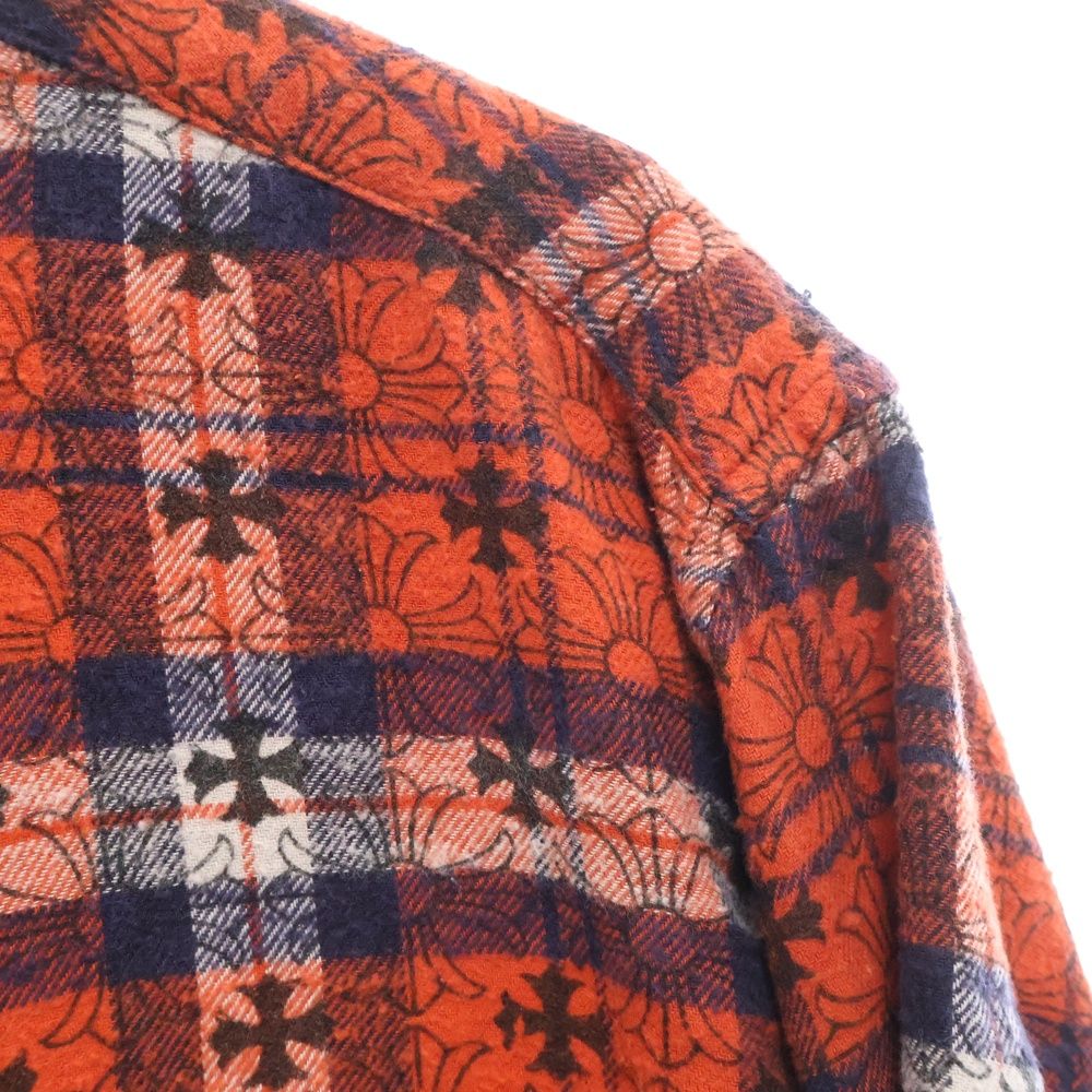 CHROME HEARTS (クロムハーツ) LOOSEENDS LS CHECK ルーズエンド 長袖