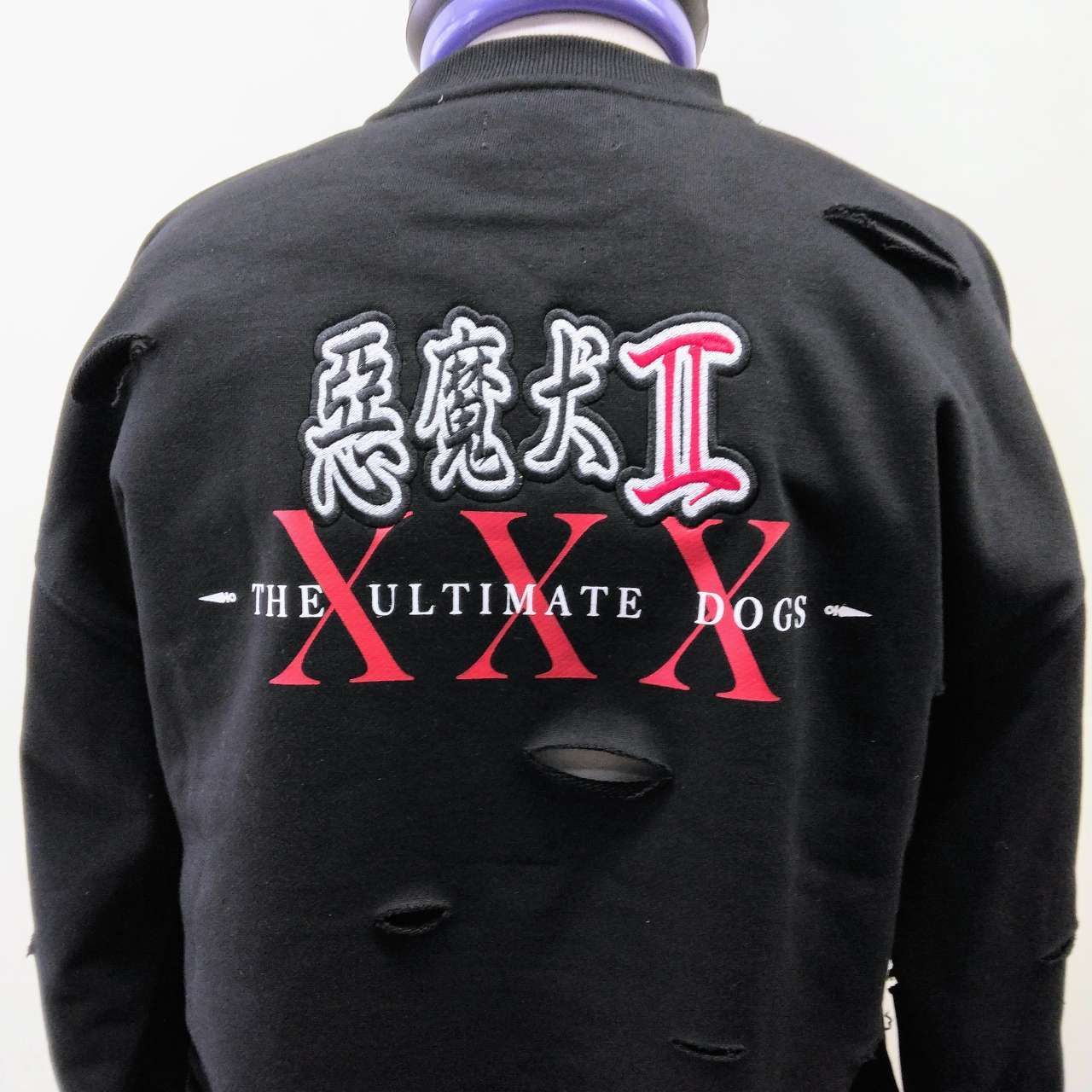 ガルフィー GALFY コグレトレーナー ダメージ加工 黒 サイズ L（中型犬