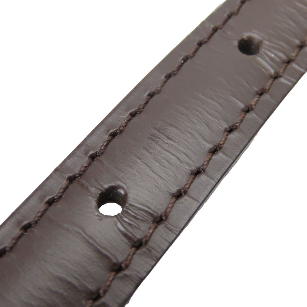 中古】 ルイ・ヴィトン ショルダーストラップ レザー ブラウン