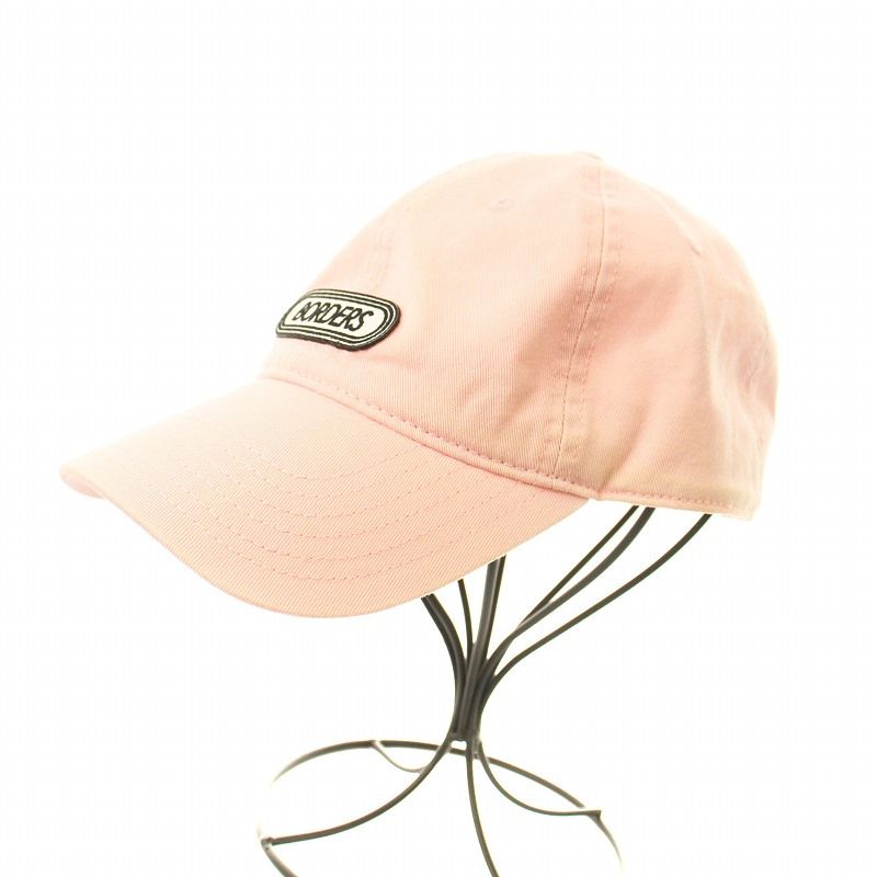 ⭐︎お値下げ⭐︎新品　未使用　タグ有　ボーダーズアットバルコニー 帽子　フリーサイズ ボーダーズアットバルコニー BORDERS at BALCONY キャップ ロゴ ピンク