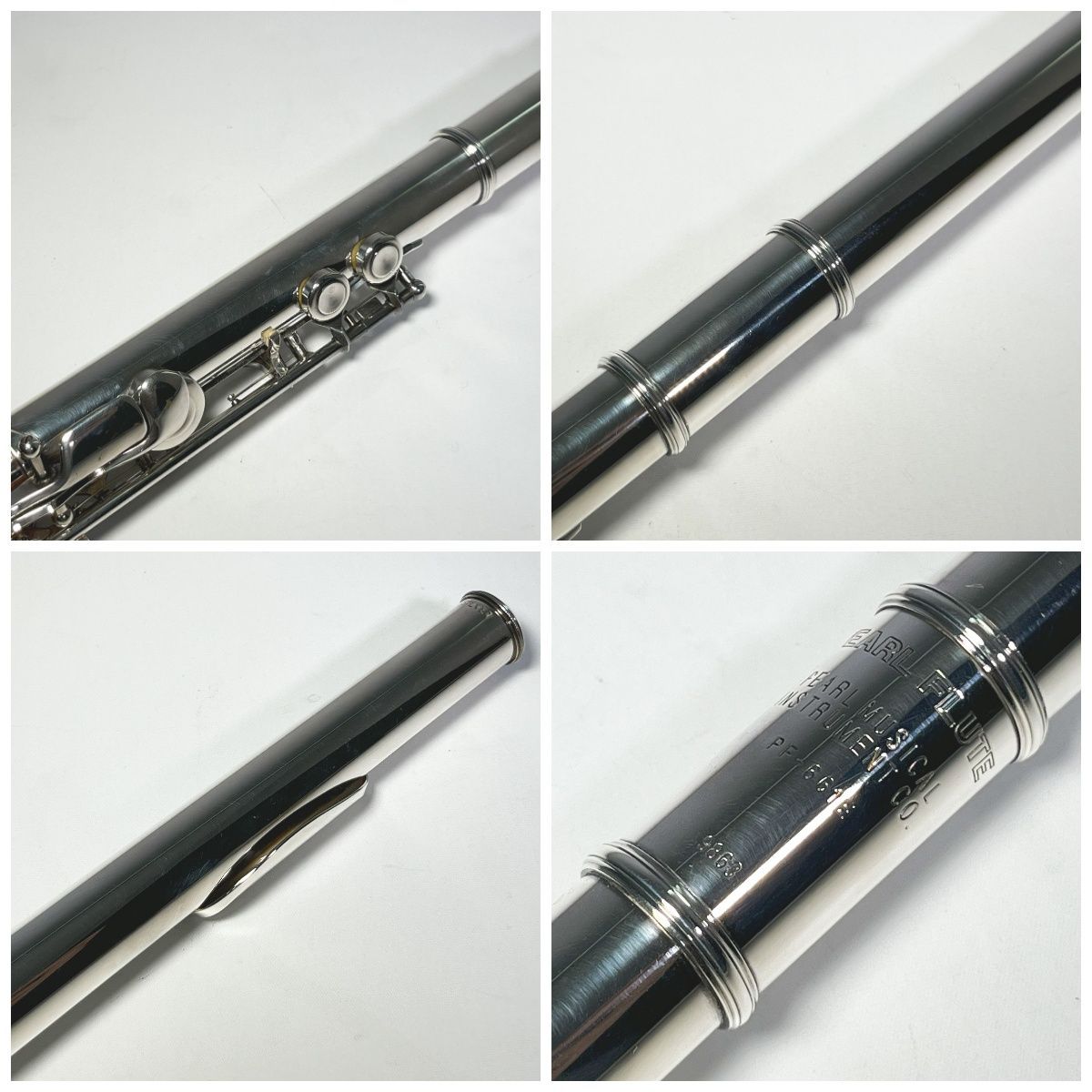 Pearl FLUTE パール フルート PF-661E 頭部菅銀製 フルート