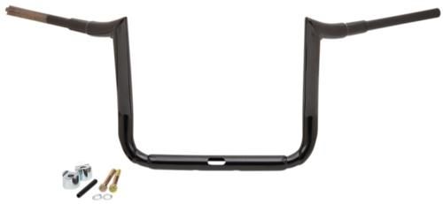 1-1|2インチ GRANDE PRIME エイプ ハンドルバー グロスブラック|12インチ 1999～13年FLHT FLHX FLトライクモデル