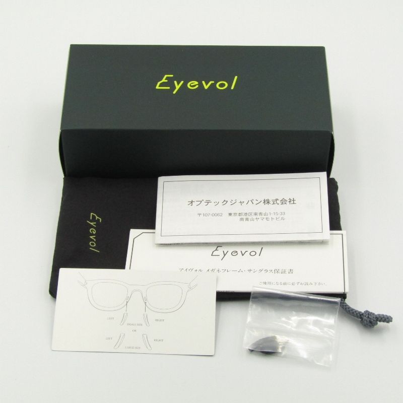 未使用 Eyevol アイヴォル サングラス RYS MNV-LY-DK.GRY ライズ