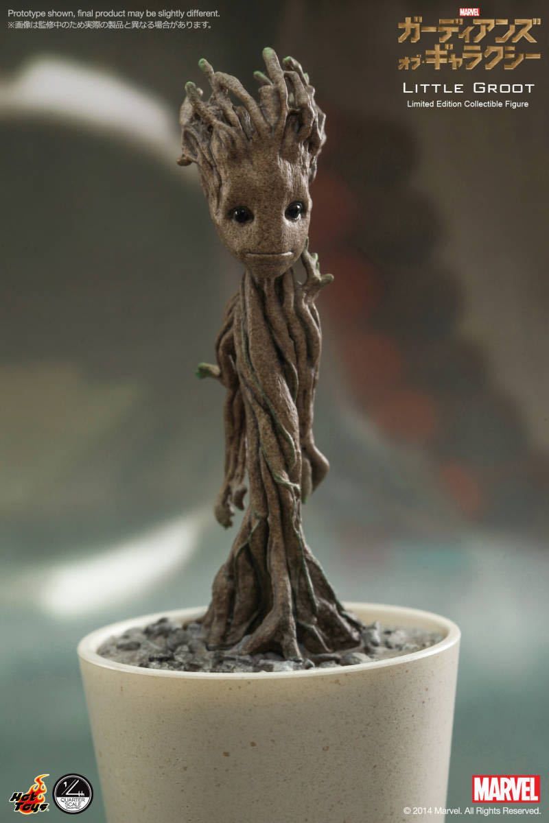 ホットトイズ 1/4 ガーディアンズ・オブ・ギャラクシー グルート （植木鉢版） 再生産 未開封新品 QS004 Little Groot  HOTTOYS - メルカリ