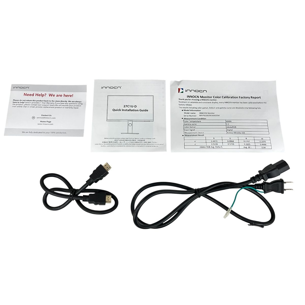 INNOCN 27B2U-C 27インチ 4K モニター 液晶 ディスプレイ 2025年製 PC周辺機器 家電 K10516995