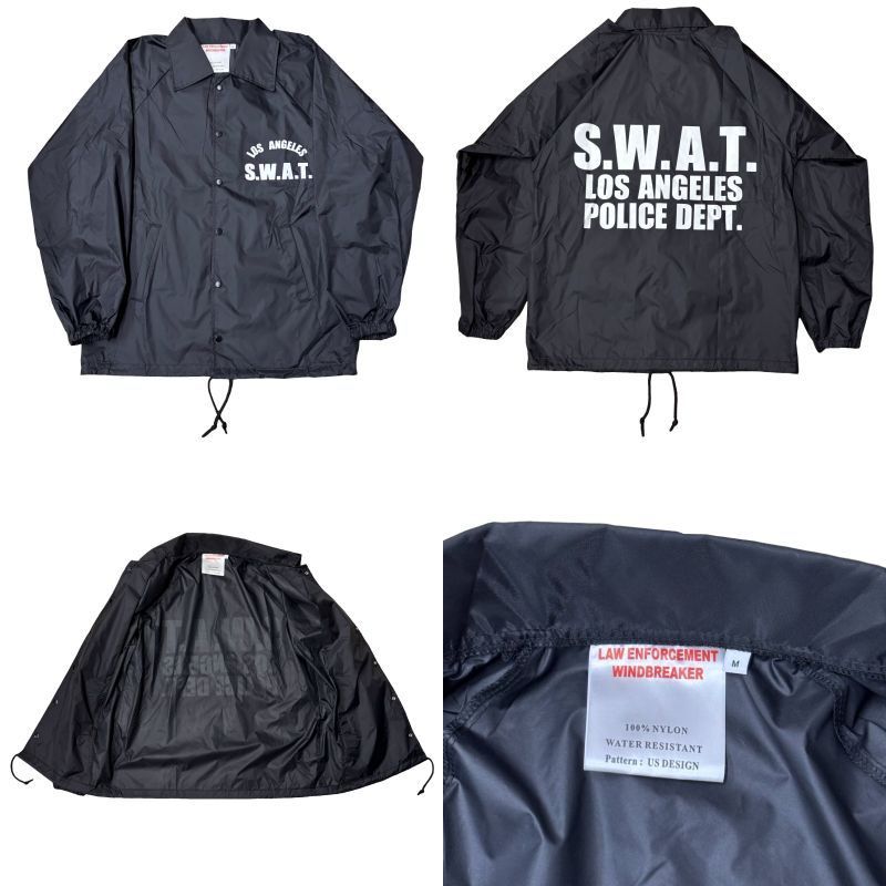 6点セット まとめ FBI SWAT ロゴ ウインドブレイカー / Tシャツ / ベースボールキャップ ブラック ネイビー Mサイズ 【中古】 52508K55 6点セット まとめ FBI SWAT ロゴ ウインドブレイカー / Tシャツ