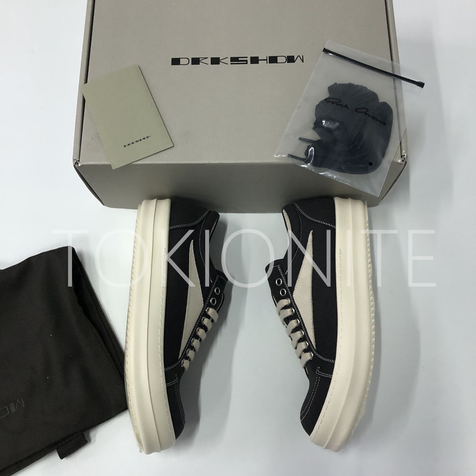 RICK OWENS Drkshdw 23SS Vintage Canvas Sneakers ヴィンテージ  