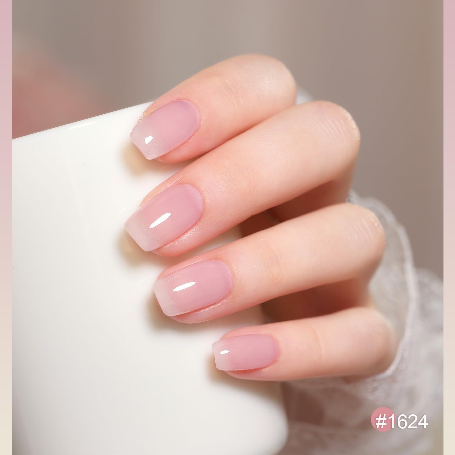 バラ園 透け感あり サロン級 セルフネイル セット ジェルポリッシュ