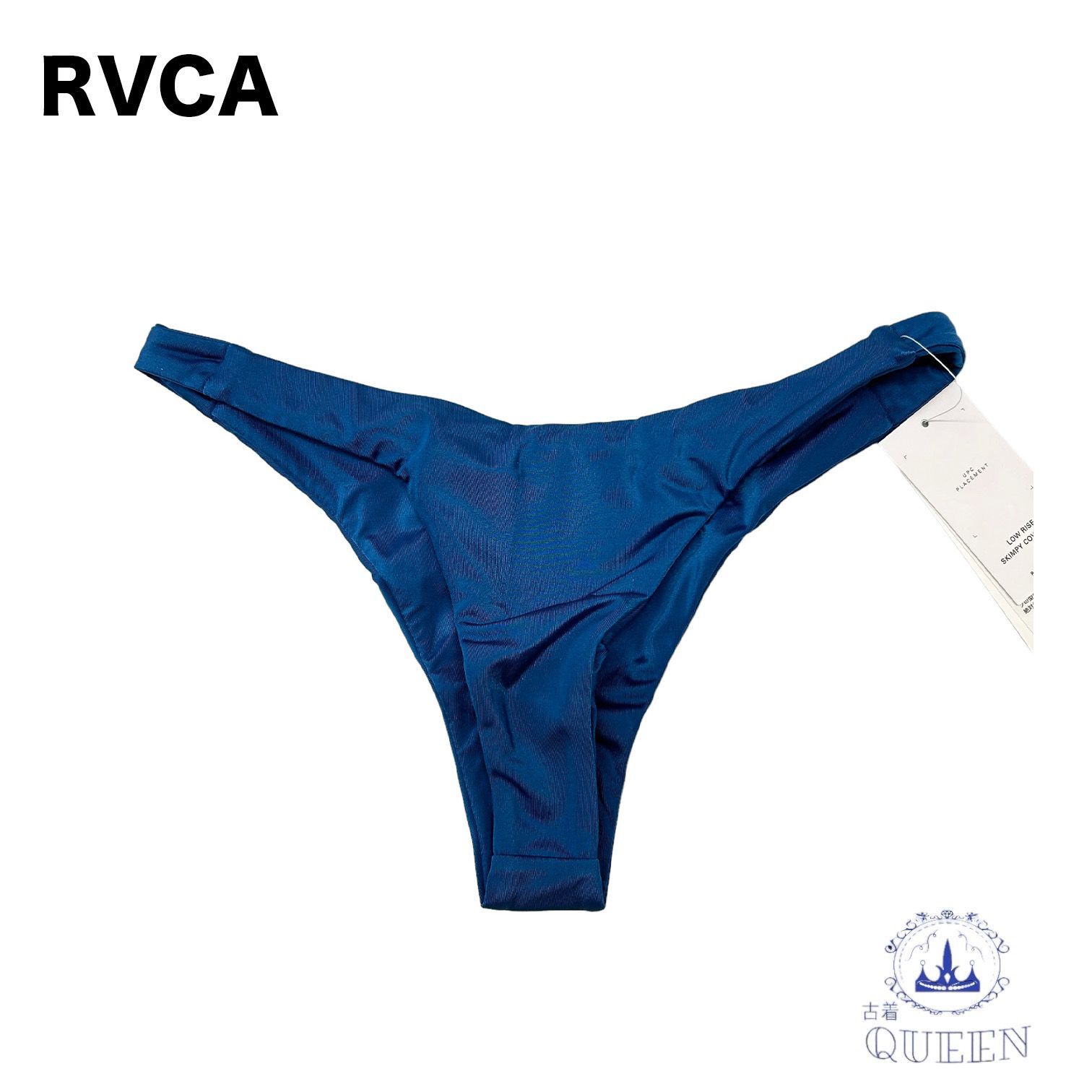 RVCA ルーカ 水着 ビキニボトムス レディース ブルー S 【73%OFF