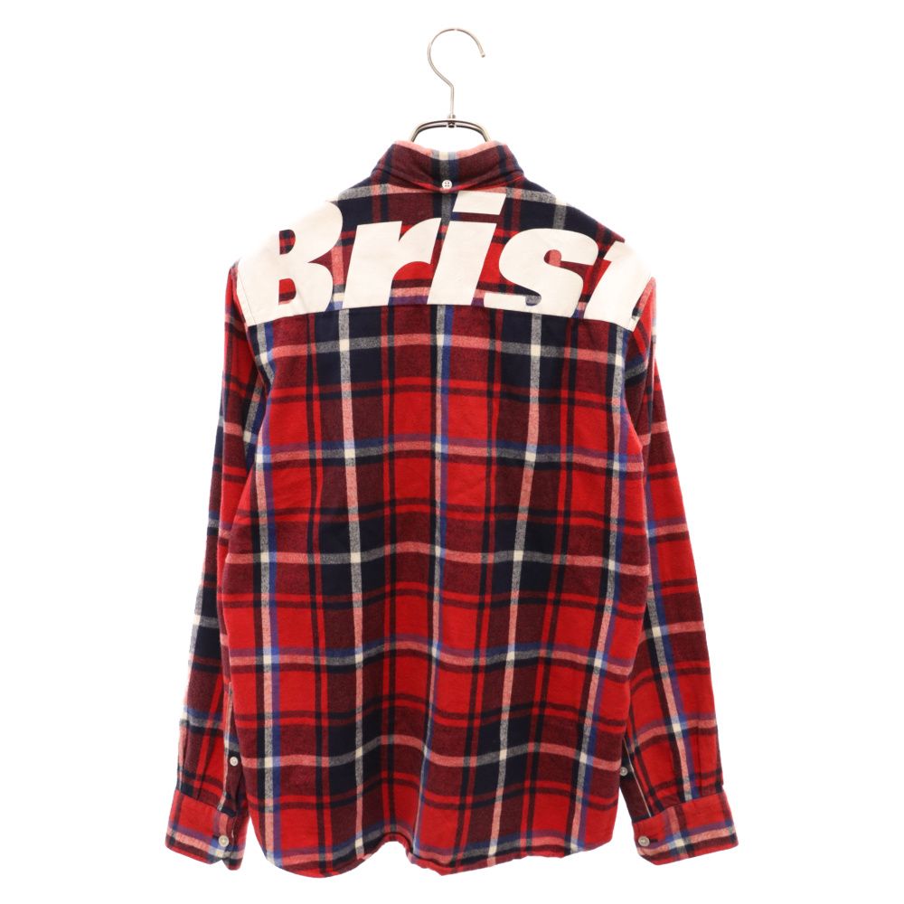 Bristol チェック柄フランネルシャツ