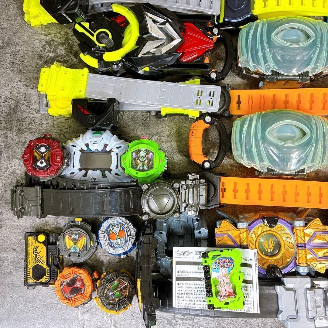 仮面ライダー　ベルト　ジャンク 仮面ライダー ベルト関係 大量 ☆◇【ジャンク】仮面ライダー ベルト