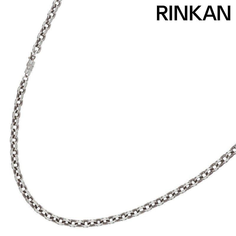 国内購入PAPER CHAIN 24/ペーパーチェーン24inch クロムハーツ PAPER CHAIN 24/ペーパーチェーン24inch シルバー