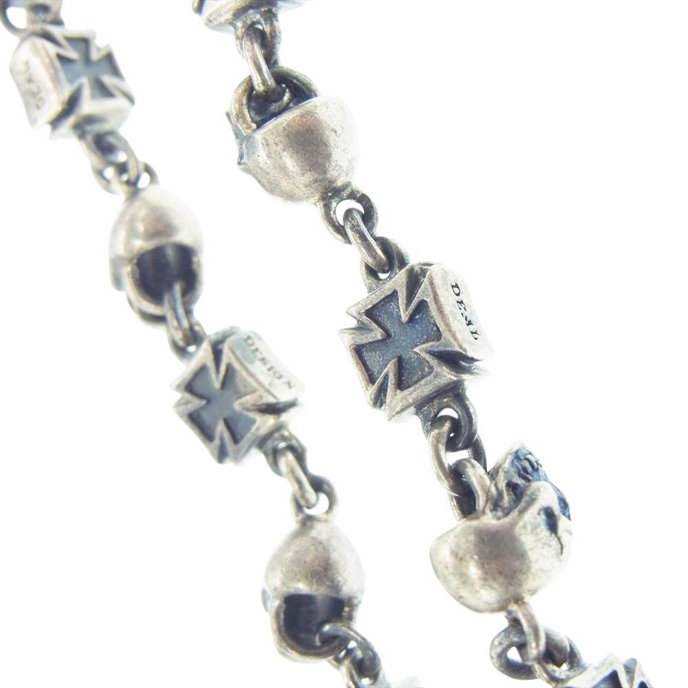 DEAL DESIGN ディールデザイン ネックレス スカルズ アンド クロス