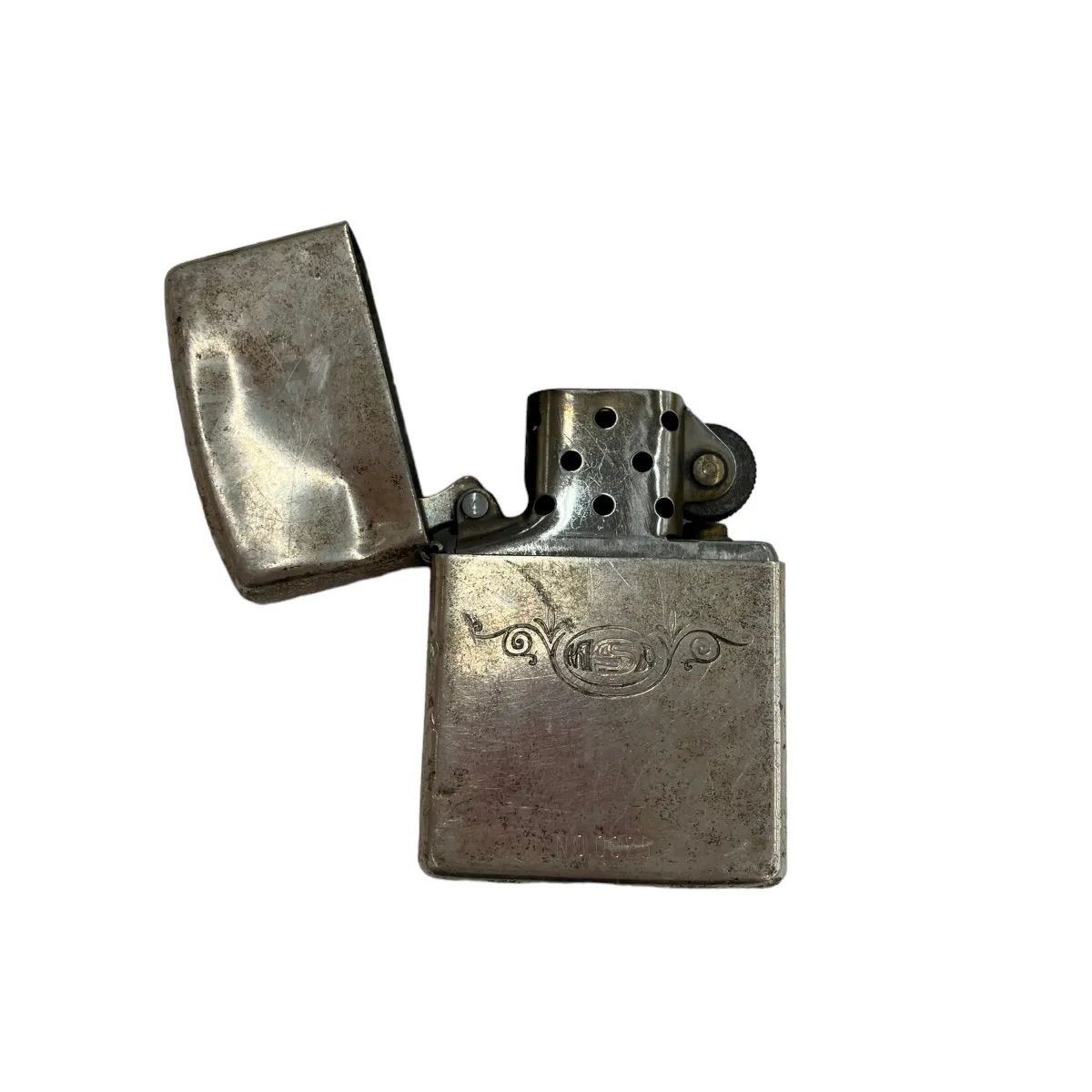 ZIPPO ジッポ スターリングシルバー 1997年製 ☆動作品☆ - ☆もったい