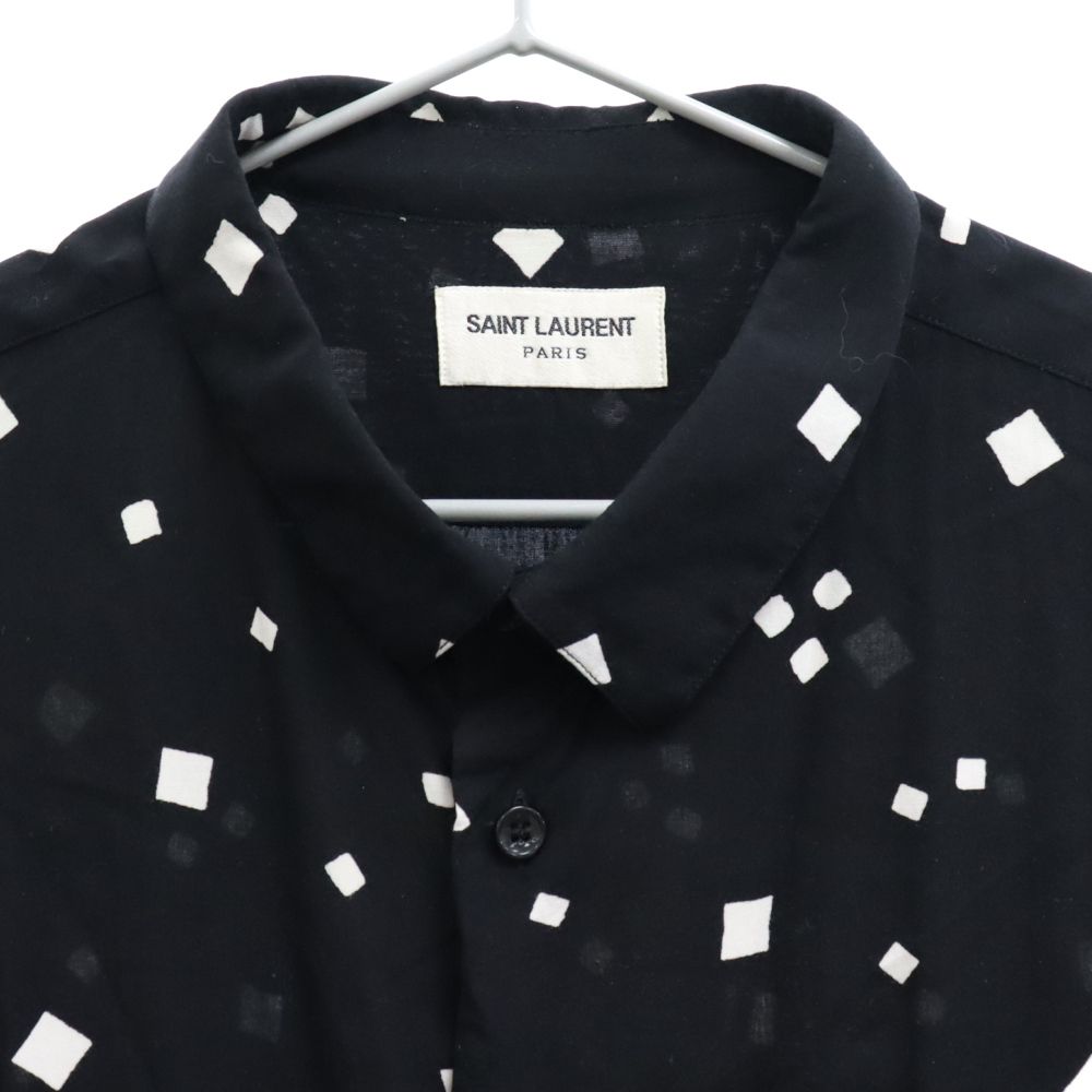 SAINT LAURENT PARIS (サンローランパリ) 19SS スクエアドット半袖