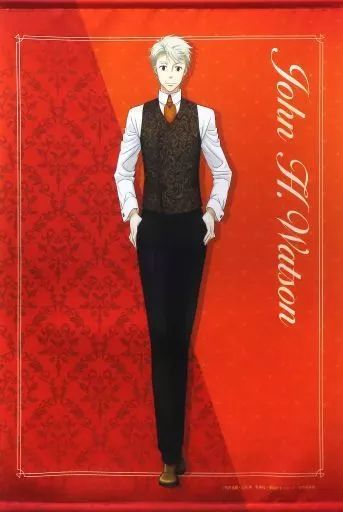 中古】タペストリー ジョン・H・ワトソン B2タペストリー 「憂国のモリ