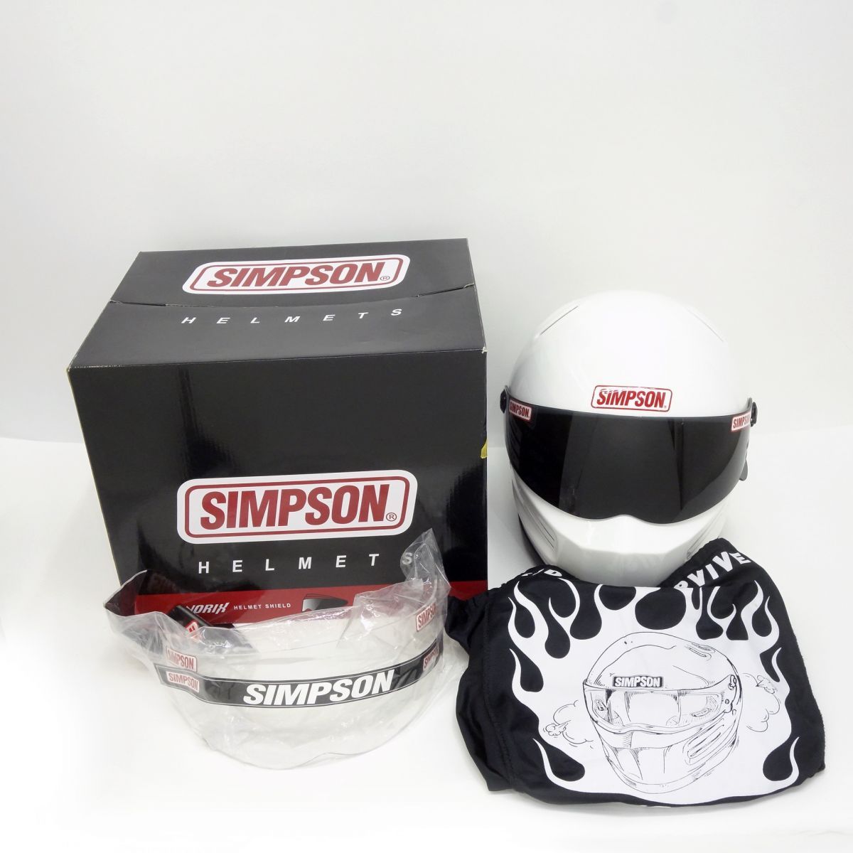 SIMPSONS/シンプソン BANDIT Pro ホワイト 60cm バイク SIMPSONS/シンプソン BANDIT Pro ホワイト 60cm バイク