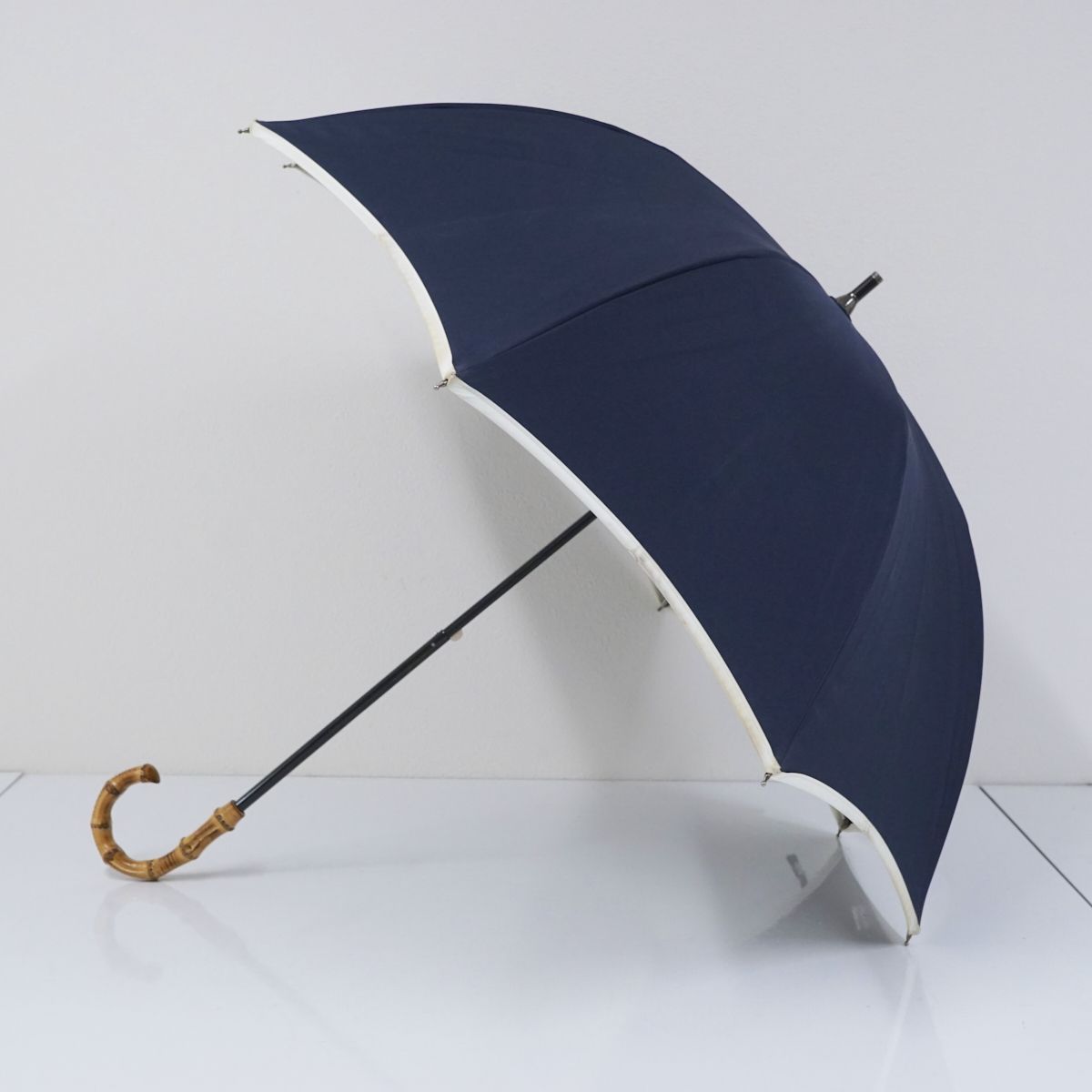 芦屋ロサブラン 完全遮光日傘 USED美品 ショートサイズ ネイビー 50cm 楽天市場】日傘 レディース 100％ 完全遮光 晴雨兼用ショート 50cm