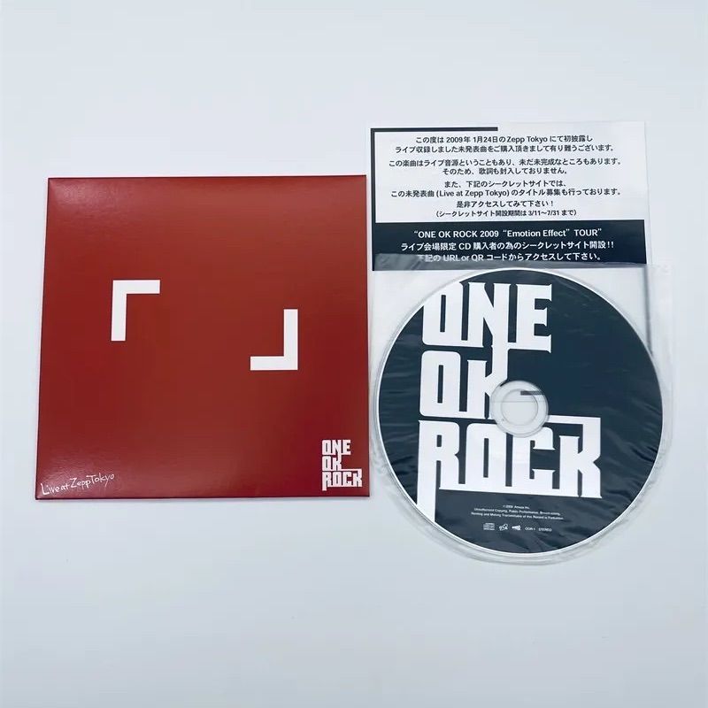 ONE OK ROCK  【Sky fall】会場限定CD