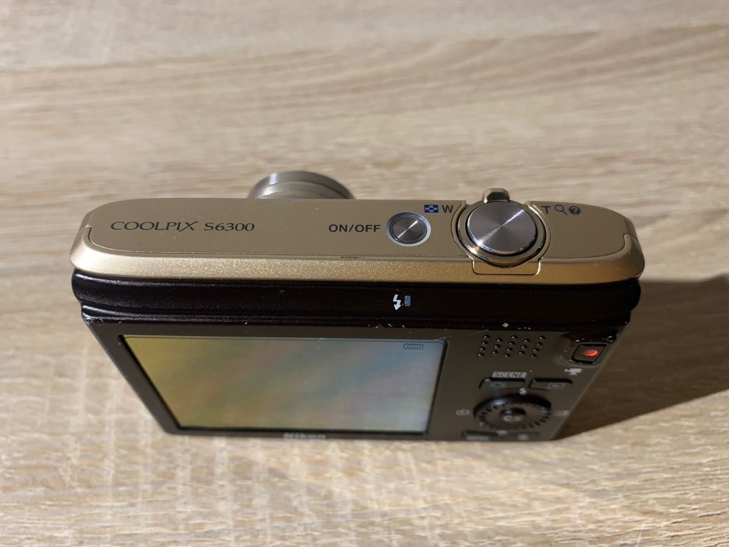 動作品】 Nikon COOLPIX クールピクス S6300 ゴールド Nikon デジタル