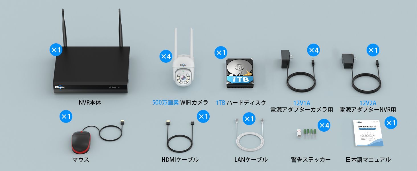 500万画素・双方向の音声・360° 追尾機能搭載 】防犯カメラ ワイヤレス