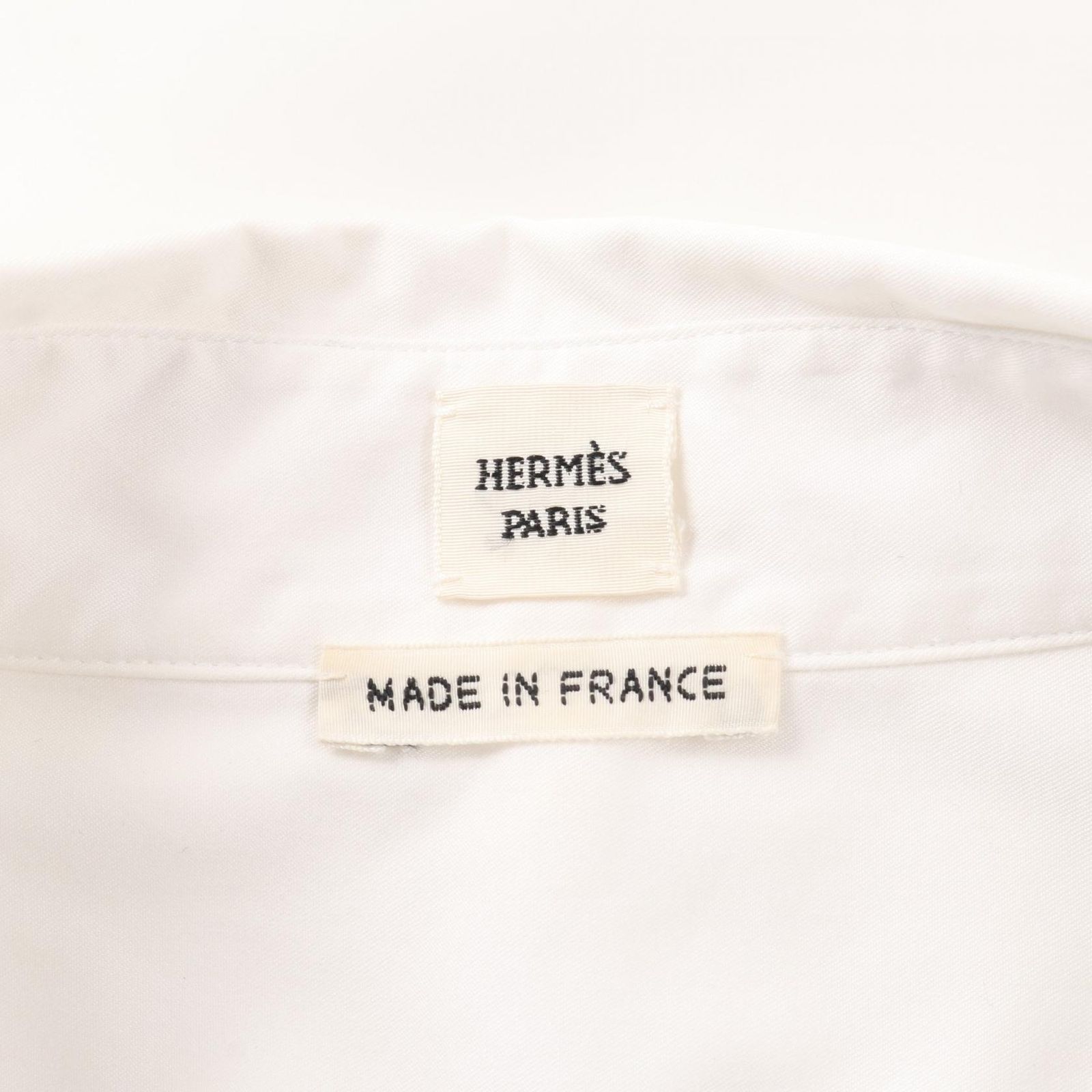 エルメス カレーシュ刺繍 ブランドオフ HERMES コットン その他トップス コットン 中古 レディース エルメス カレーシュ刺繍 ブランドオフ HERMES コットン その他