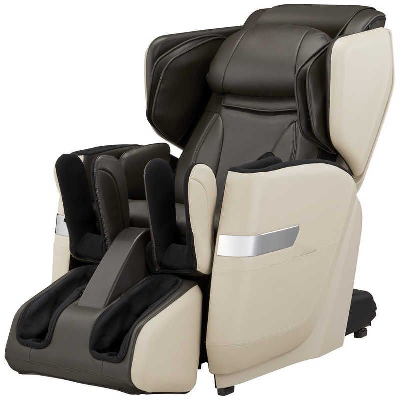 設置無料 フジ医療器 マッサージチェア H21 サイバーリラックス ベージュ×ブラウン AS-R900-CB