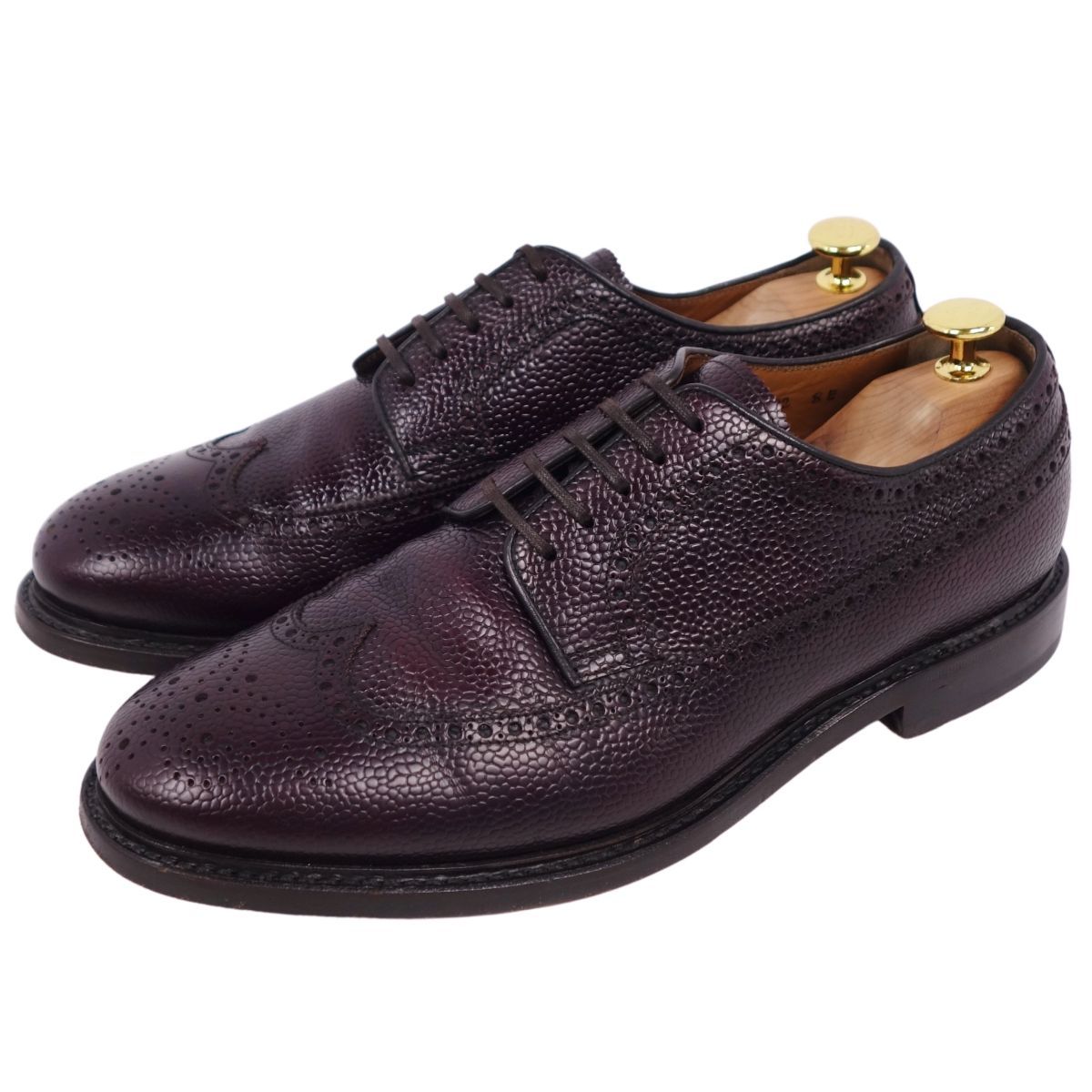 美品 ブルックスブラザース Brooks Brothers レザーシューズ ダー