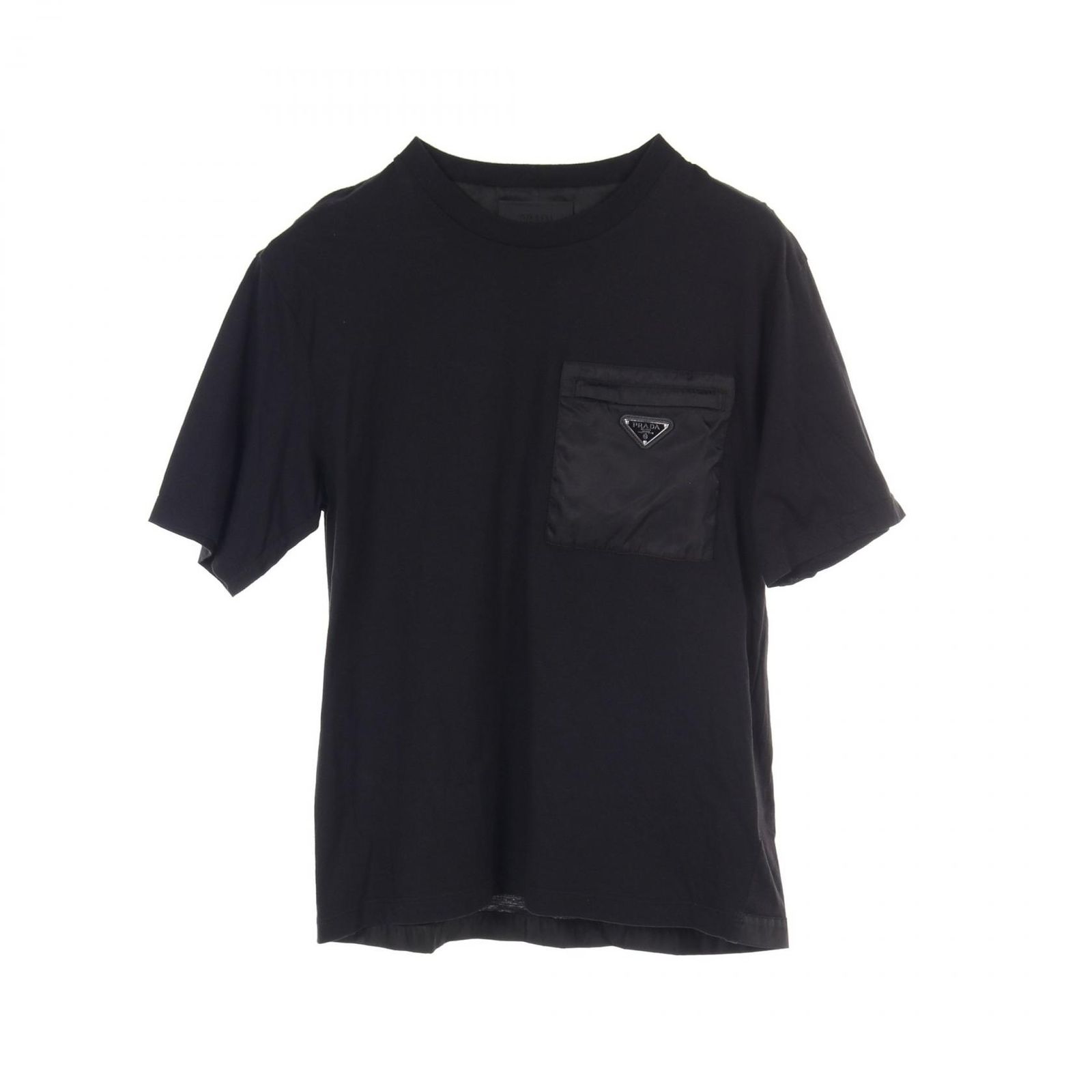 プラダ PRADA カットソー Re-Nylon xジャージー UJN661 コットン T 