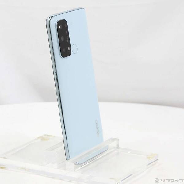 中古品〕 OPPO Reno5 A 128GB アイスブルー A101OP Y!mobile SIM