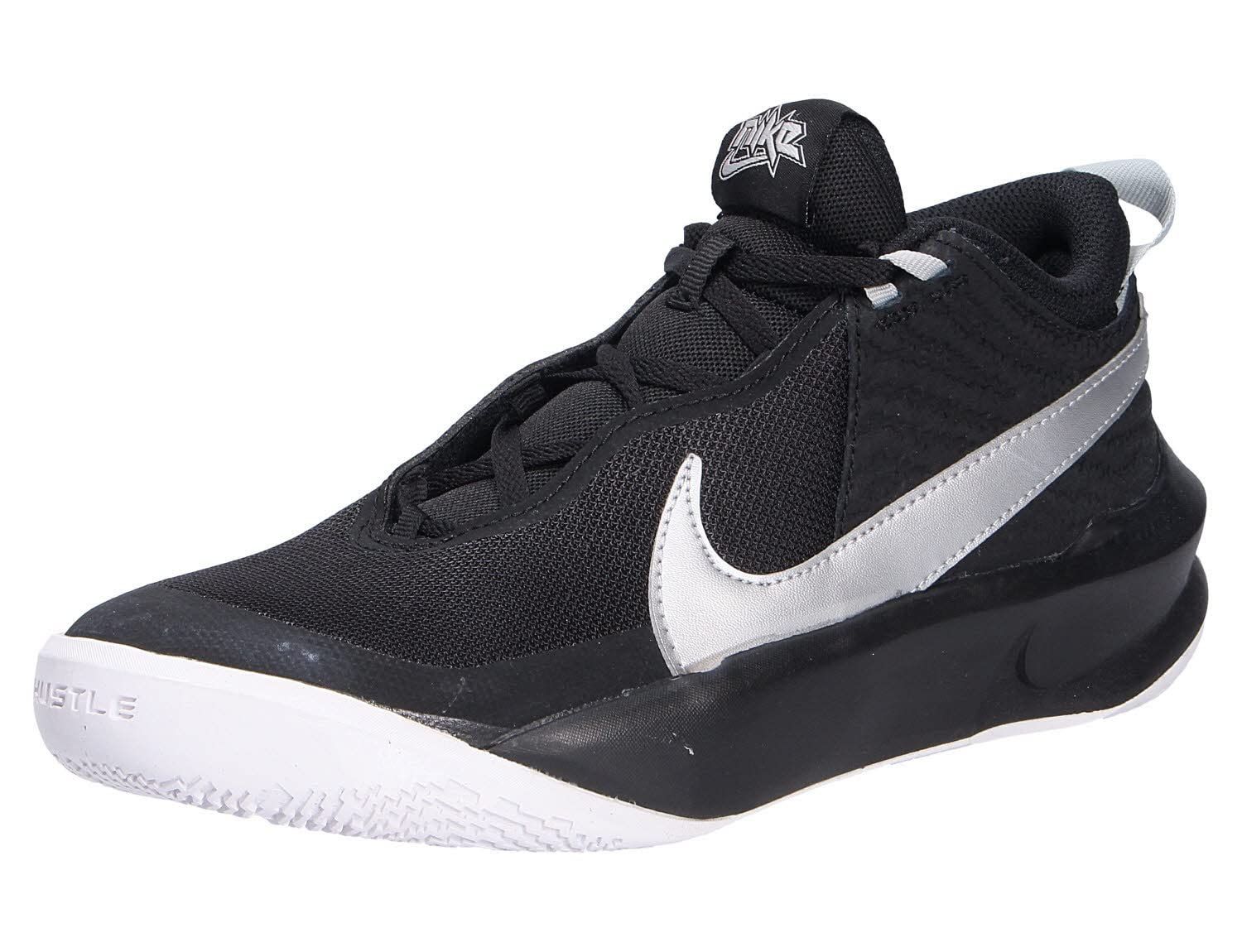 ナイキ NIKE チーム ハッスル D 10 GS キッズシューズ CW6735004-004 メンズ 004 ブラックイト 24.0