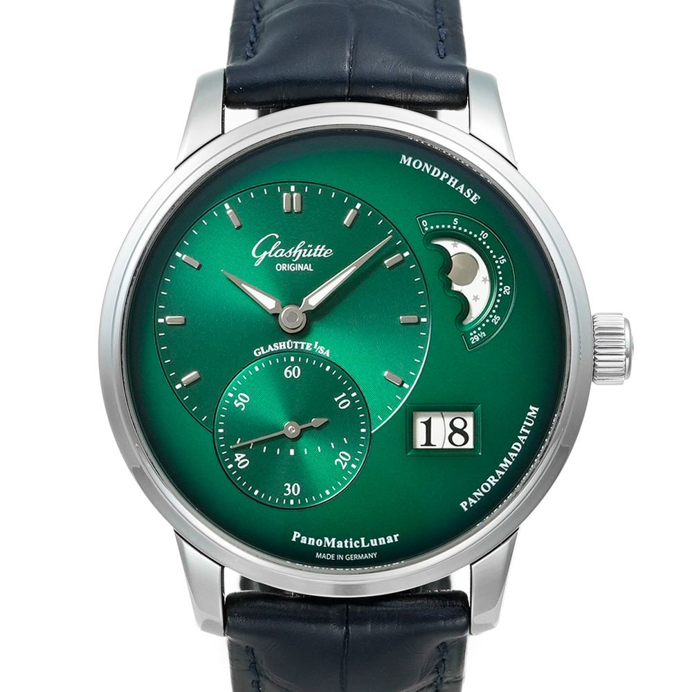 GLASHÜTTE ORIGINAL パノマティックルナ Ref.1-90-02-13-32-62 中古品 メンズ 腕時計