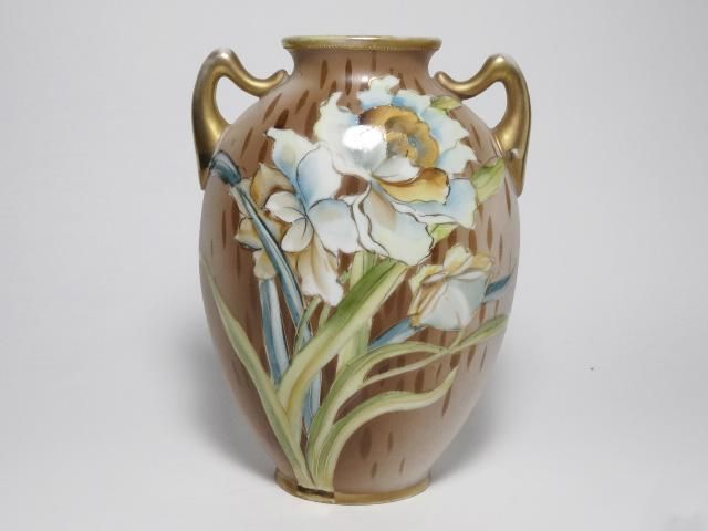 オールドノリタケ　M-Nippon印　花瓶 オールドノリタケ M-Nippon印 花瓶