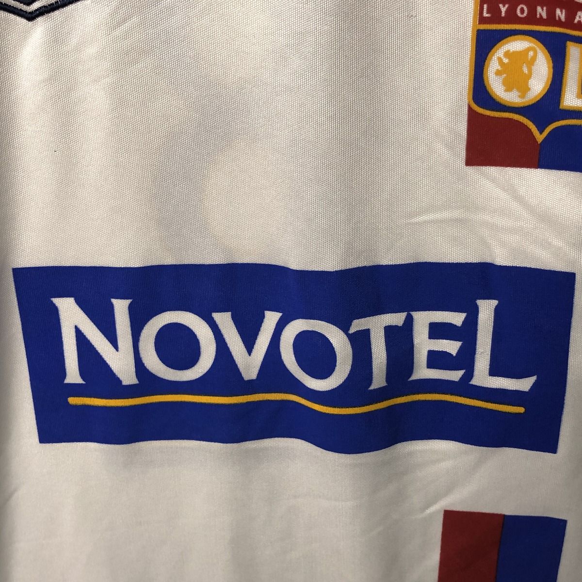アンブロリーグ・アンオリンピックリヨンホームシャツLサイズ 古着 アンブロ UMBRO LIGUE 1 リーグアン OLYMPIQUE LYONNAIS