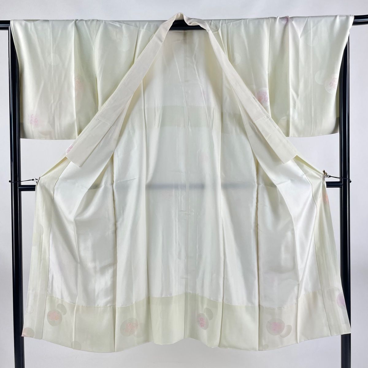 平和屋着物○三風魯・堀江三郎 六通柄袋帯 花唐草文 金糸 正絹 逸品