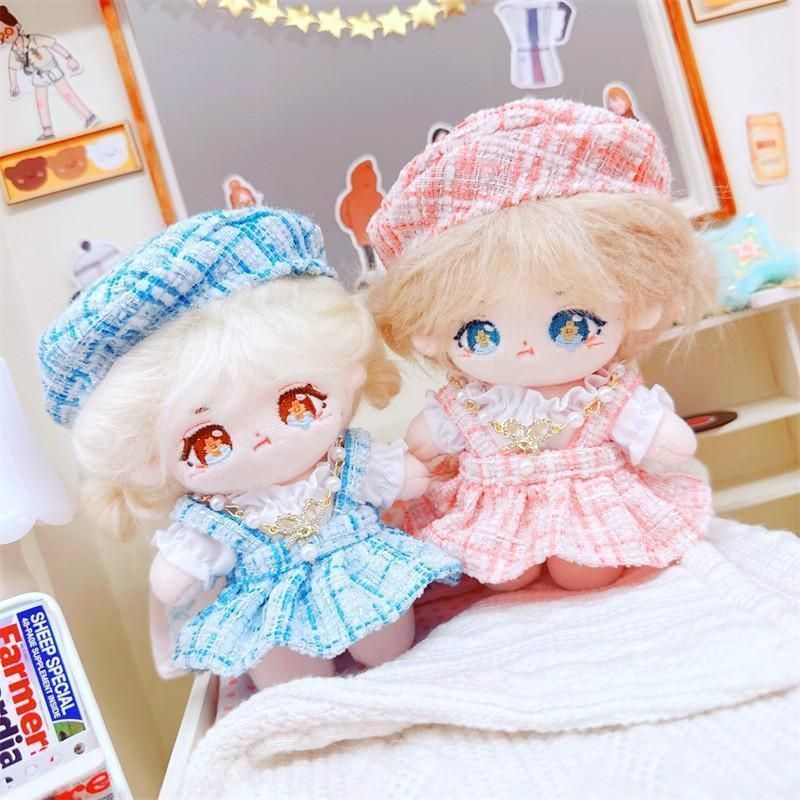 10cm ぬい服 ワンピース3点セット 推し活 ちびぐるみ こぼれ